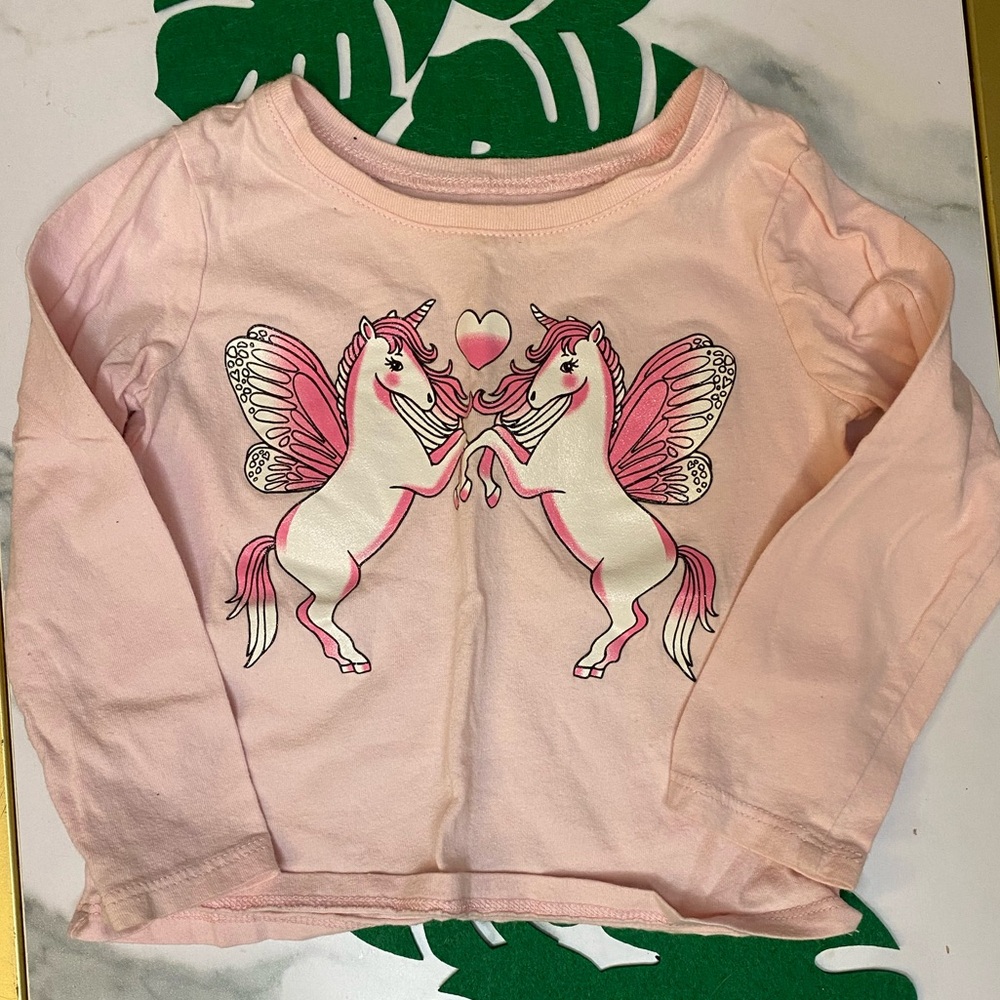 4 Childrens Place shirts, 18-24 months, 2 long sleeve, 2 short sleeve - Picture 3 of 6